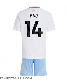 Aston Villa Pau Torres #14 Echipament de Fotbal Replică 2024-25 Copii Deplasare (+ Șorturi)